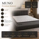 Матрац ортопедичний MUNO Premium Memory односпальний 70x190 см пружинний PocketSpring середньої жорсткості для ліжка - изображение 3
