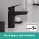 Смеситель для раковины HANSGROHE Logis 100 71107670 - изображение 8