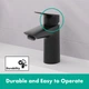 Смеситель для раковины HANSGROHE Logis 100 71107670 - изображение 9