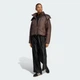 Жіночий пуховик ESS DOWN HOODED adidas KR9566 (XL) коричневий (4069996560901) - зображення 3