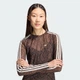 Женское платье SNAKE PRINT MAXI adidas KX1892 (XS) коричневый (4069995994431) - изображение 4