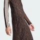Женское платье SNAKE PRINT MAXI adidas KX1892 (XS) коричневый (4069995994431) - изображение 5