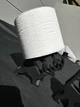 Держатель для туалетной бумаги Миньон с тележкой 3D-печать PETG черный - изображение 5