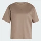 Жіноча футболка ADIDAS Z.N.E. adidas KF6360 (L) коричневий (4068804280512) - зображення 6