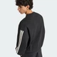 Мужской свитшот ADIDAS KIT 3-STRIPES adidas KW2370 (M) черный (4069991483762) - изображение 5