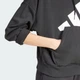 Женское худи Essentials Big Logo French Terry Loose adidas JN1845 (2XL) черный (4067902872346) - изображение 5