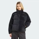 Женская куртка HELIONIC DOWN PUFFER VELOUR adidas KQ8765 (L) черный (4068804792596) - изображение 1