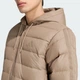 Чоловіча пухова парка Essentials CLIMAWARM 3-Stripes adidas KF2686 (XS) бежевий (4069995916617) - зображення 4