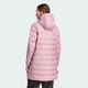 Женская пуховая парка Terrex Multi Light Hooded 2.0 adidas KF9810 (XS) фиолетовый (4068804625580) - изображение 2