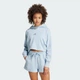 Женское худи ALL SZN French Terry 3-Stripes adidas IY6847 (L) синий (4067894433945) - изображение 1