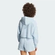 Женское худи ALL SZN French Terry 3-Stripes adidas IY6847 (L) синий (4067894433945) - изображение 2