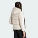 Жіноча куртка Essentials CLIMAWARM 3-Stripes Synthetic Down Hooded adidas KS7708 (XS) бежевий (4068804760793) - зображення 2