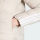 Жіноча куртка Essentials CLIMAWARM 3-Stripes Synthetic Down Hooded adidas KS7708 (XS) бежевий (4068804760793) - зображення 5