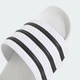 Шлепанцы ADILETTE OG CF adidas KJ6913 39 (6 UK) белый (4068815532426) - изображение 9