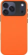 Etui na smartfon Yaxo Leather Gear Slim Case do Apple iPhone 17 Pro Magma Orange (YMALGSLCI17P01OR) - obraz 3