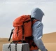 Профессиональный походный рюкзак CAMEL Outdoor, многофункциональный рюкзак большой вместимости для мужчин и женщин, сумка для треккинга и путешествий, 7S3AC3034A, оранжево-красный цвет. - изображение 4