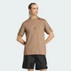 Мужская футболка ADIDAS Z.N.E. adidas KF3798 (XS) коричневый (4068804304416) - изображение 1