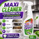 Средство для удаления жира спрей Maxi Cleaner Средство для удаления жира с плат 500 мл Спрей для кухни Очиститель жира - изображение 12