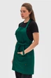 Фартук Vsetex Latte Короткий Зеленый - изображение 4