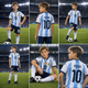 Форма футбольна дитяча Argentina 2026 Messi 10 біло-блакитна комплект футболка та шорти розмір 20 — зріст 110–120 см - изображение 4