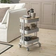 Візок на колесах, білий, 28x38x61 см IKEA RÅSKOG 005.867.89 - изображение 3