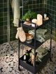Візок чорний, 50,5x30x83 см IKEA NISSAFORS 203.997.77 - изображение 4