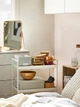 Візок на колесах білий, 50,5x30x83 см IKEA NISSAFORS 404.657.33 - изображение 9