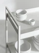 Візок на колесах білий, 50,5x30x83 см IKEA NISSAFORS 404.657.33 - изображение 14