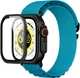 Szkło hartowane Yaxo AR Superhard Armor Glass do Apple Watch Ultra 1/2/3 Black (YAWARSAGSG49MM01B) - obraz 3