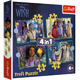 Puzzle Trefl Disney Marzenia się spełniają 4 w 1 (5900511346497) - obraz 1