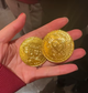 Сувенірна металева монета Bitcoin, Біткоїн - изображение 4