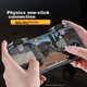 Игровой контроллер Stiger PUBG Delta, плечевая клавиатура, автоматический четырехпальцевый триггер, для мобильных игр, совместим с Apple - изображение 8