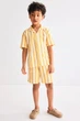 Комплект з рубашки та шортів для хлопчиків від H&M - изображение 3