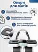 Роликовый тренажер для пресса и мышц кора с автоматическим возвратом, дисплеем и четырьмя колесами - зображення 2