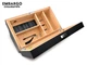 Х'юмідор для 50-75 сигар Black Mahogany Showcase з висувною скринькою - изображение 5
