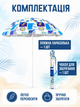Пляжный зонт ромашка 2 м белый с синим от солнца с Anti-UV покрытием наклоном и чехлом для пляжа моря дачи пикника (49676213) - изображение 8