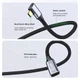 Угловой USB Type-C удлинитель 90° USB 3.1 Gen2, 100W PD, 10 Гбит/с, 4K 60Hz, Type-C папа – Type-C мама - изображение 2