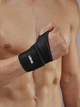 Бандаж для запястья спортивный VBOSI компрессионный эластичный, универсальный размер, черный - изображение 1
