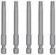Набор ударных бит DeWalt TORX T30 70 мм 5 шт. (DT7295-QZ) - изображение 1