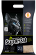 Растительный наполнитель SuperCat Биобентонит комкующийся 2.5 кг (3533collar) - изображение 2