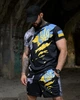 Летний милитари комплект Sabotage Black с тризубом и камуфляжным принтом из Coolmax M - изображение 10
