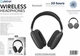 Słuchawki Platinet Wireless Headphones with Mic ANC + ENC Bluetooth Slim Style Grey (PHB912GANC) - obraz 3
