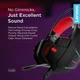 Навушники Lenovo Gaming USB Black-Red (HU85) - зображення 2