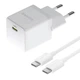 Зарядное устройство Baseus Palm Fast Charger 1C 20 Вт с кабелем USB-C - Lightning 1 м Белый (E0116400) - изображение 8