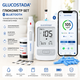 Глюкометр з Bluetooth мг/дл з індикатором до та після їжі, 10 тест-смужок, ланцети - зображення 2