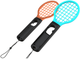 Uchwyt Yaxo na Joy-Con Tennis Pro Set do NS/NS2 Inferno Pomarańczowy/Niebieski (YGTPSJCH01CM) - obraz 8