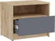 Тумба приліжкова Garant Віва Дуб крафт золотий/Сірий графіт (00-00526329) - зображення 2