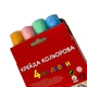 Крейда кольорова 4 шт JAMBO M4D кругла 4 кольори - изображение 2
