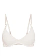 Комплект белья: бюстгальтер push-up и трусики стринг Victoria's Secret 75C/M Молочный (150938) - изображение 3