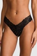 Трусики стринг Victoria's Secret 2(S) Черный (150954) - изображение 1